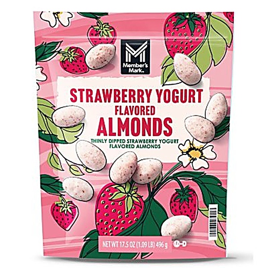 Member’s Mark Strawberry Yogurt Flavored Almonds