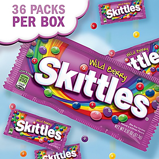 Skittles Wild Berry Fruity Candy