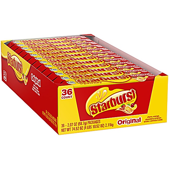 STARBURST Original Fruit Chews Candy Singles