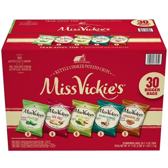 Miss Vickie's Kettle Cooked Potato Chips Variety Mix