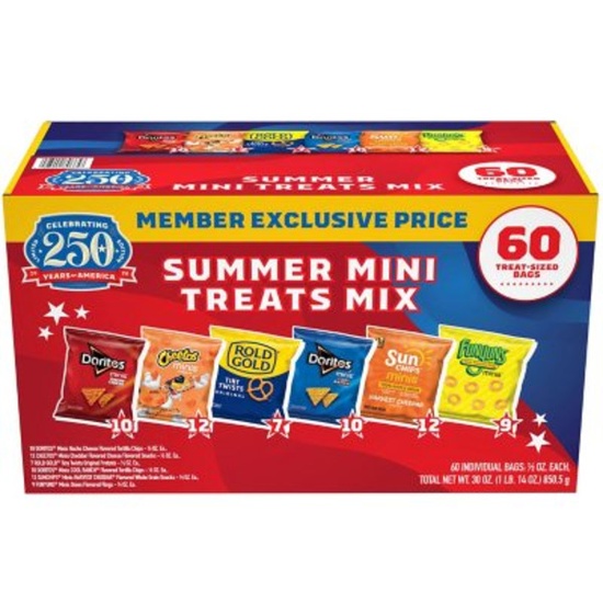 Frito-Lay Summer Mini Treats Mix Variety Pack Snacks