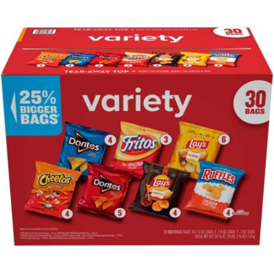 Frito Lay Assorted Snacks Variety