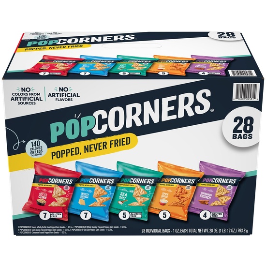 PopCorners Popped Corn Snack Variety Pack
