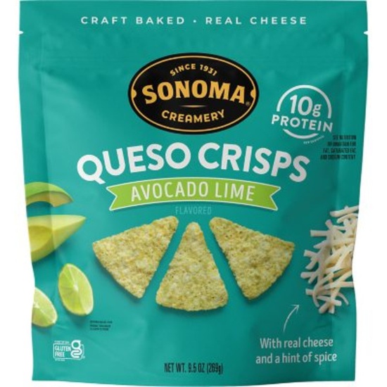 Sonoma Creamery Avocado Lime Queso Crisps