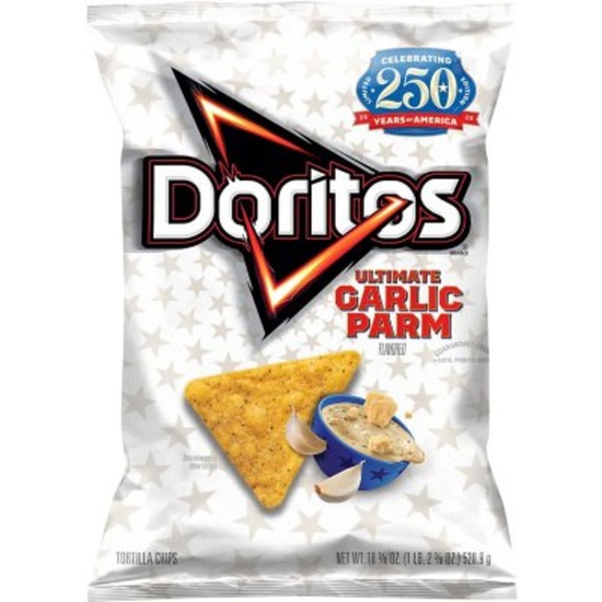 Doritos Ultimate Garlic Parm Flavored Tortilla Chips