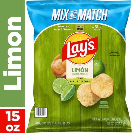 Lay's Potato Chips Limon