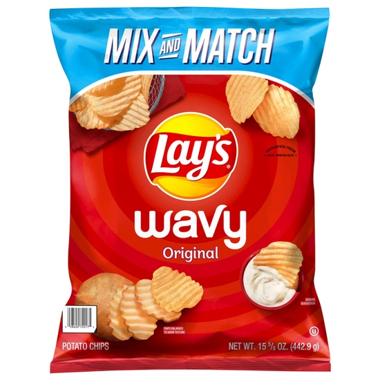 Lay's Wavy Original Potato Chips
