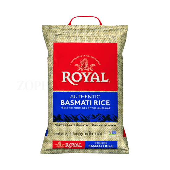 Royal Basmati Rice 20 LB