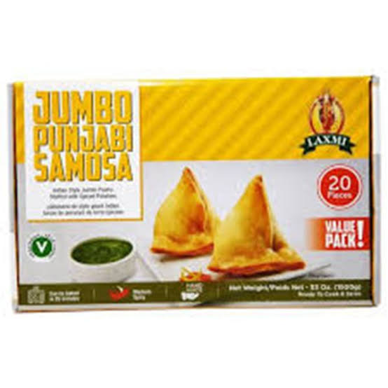 Laxmi Jumbo Punjabi Samosa - 20 CT