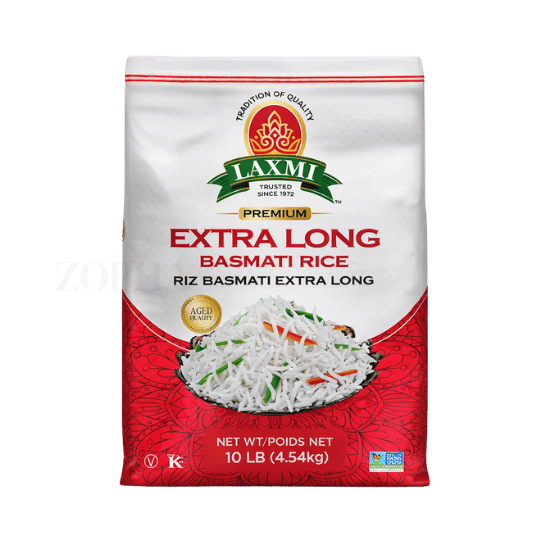 Laxmi Extra Long Grain Basmati Rice 10 LB