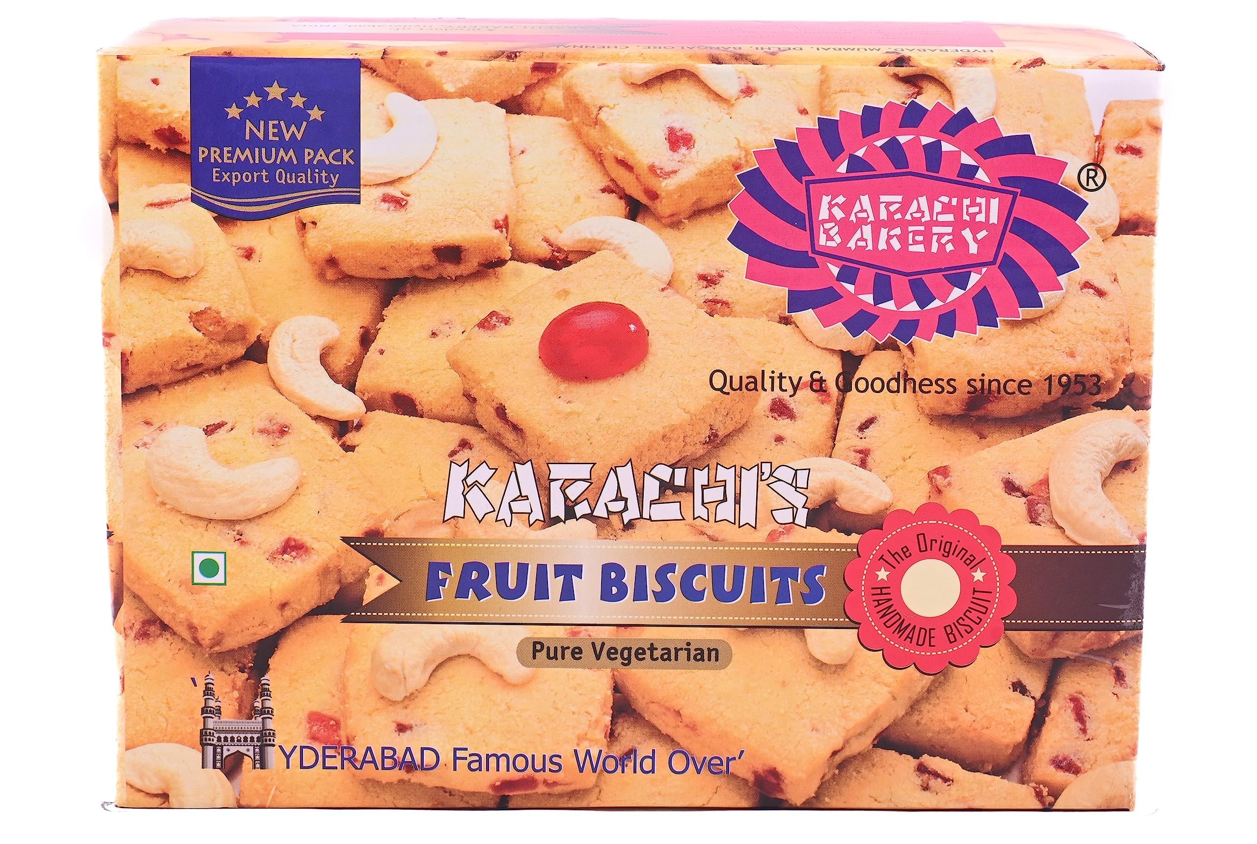 Karachi Fruit Biscuits 400 GM