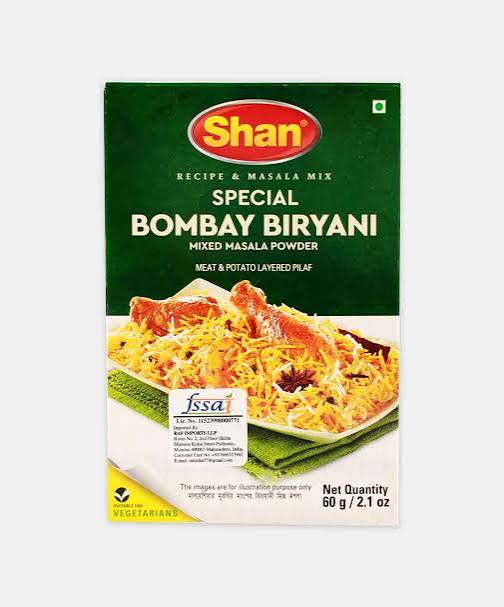Shan Bombay Biryani 60 GM