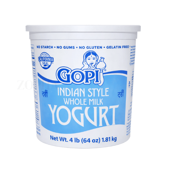 Gopi Whole Milk Yogurt 4 LB