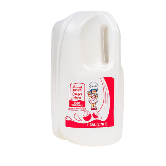 Amul Milk Gold 6 Percent Fat 1 Gallon
