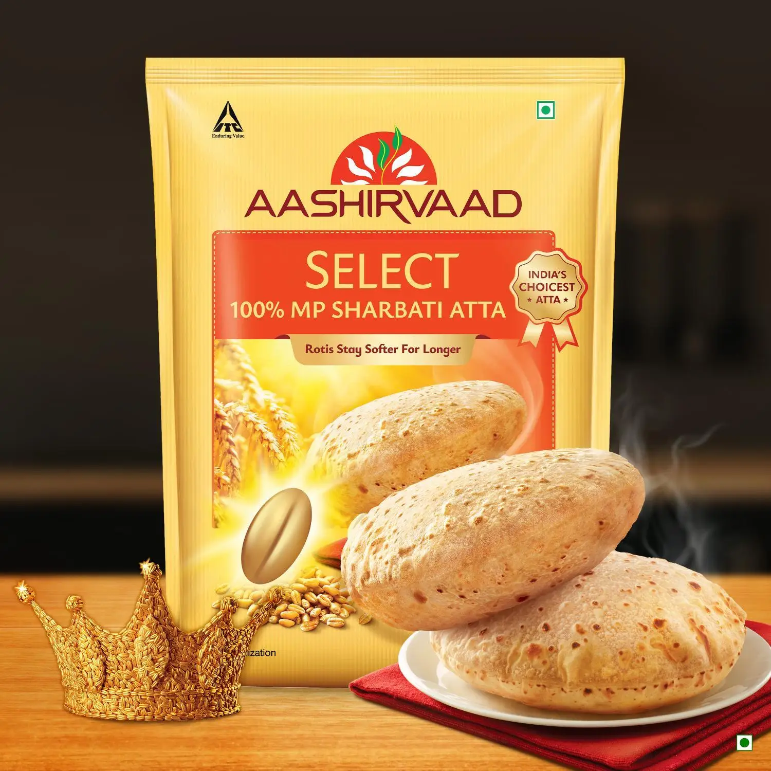 Aashirvaad Select Sharbati Atta 20LB