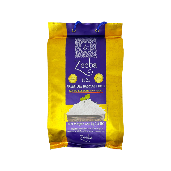 Zeeba 1121 Basmati Rice10 LB