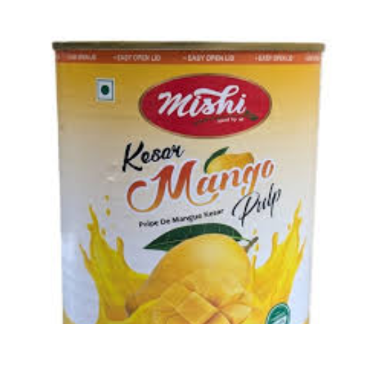 Mishi Kesar Mango Pulp ( Pack Of 6 )