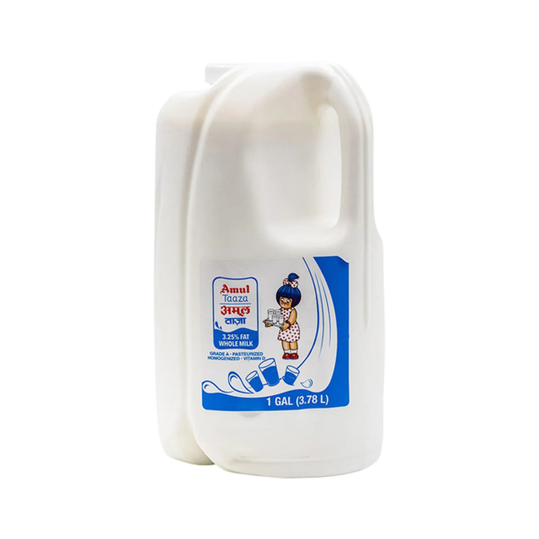 Amul Taza Whole Milk 3.25 Fat 1gal