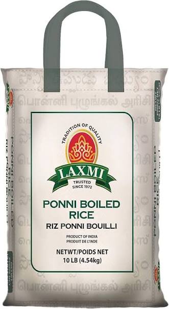 Laxmi Ponni Boiled Rice 10 LB