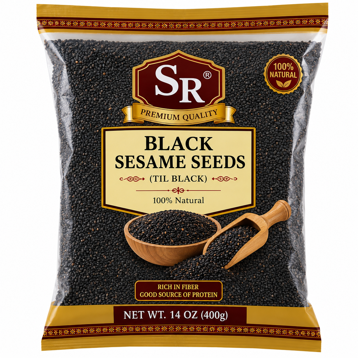 SR Sesame Seed Black 14OZ