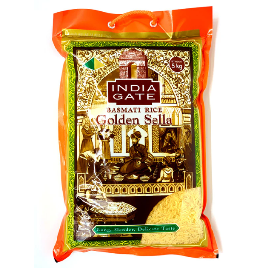 India Gate Basmati Rice Golden Sella - 10 LB