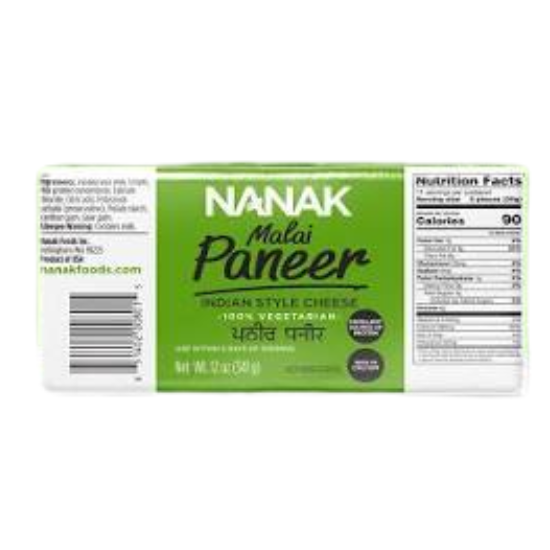 Nanak Malai Paneer 341GM