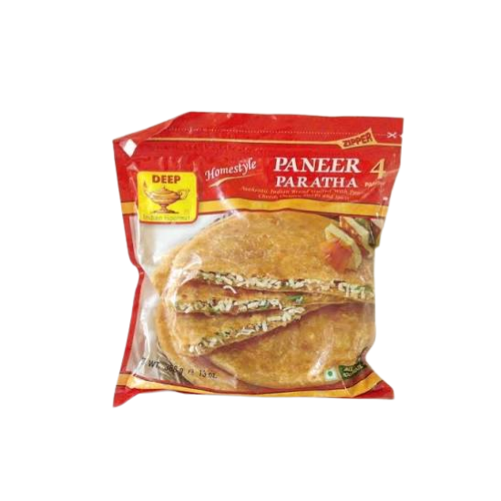 Deep Paneer Paratha 4pcs