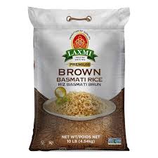 Laxmi Brown Basmati Rice 10 LB