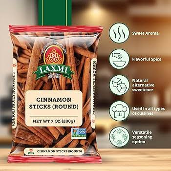 Laxmi Cinnamon Round 7 OZ