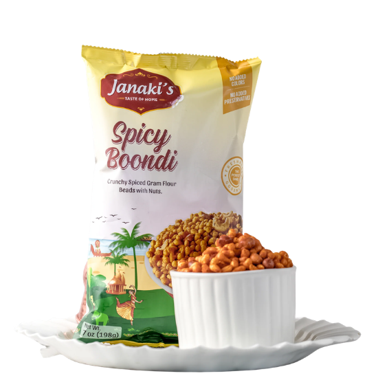 Janaki Spicy Boondi 7OZ