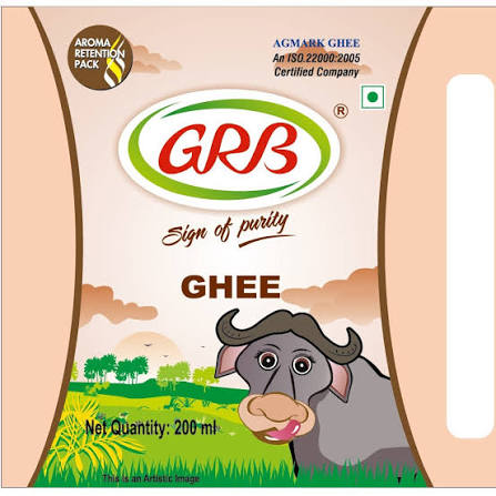 GRB Ghee Buffalo 200ml