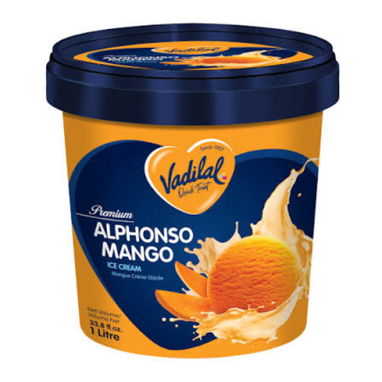 Vadilal Alphonso Mango IceCream 1L