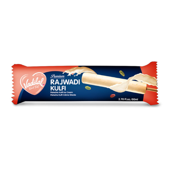 Vadilal Kulfi Rajwadi 80ml