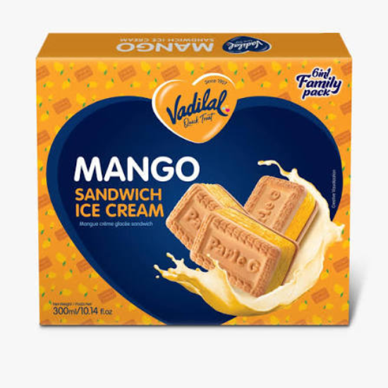Vadilal Mango IceCream Sandwich 300ml