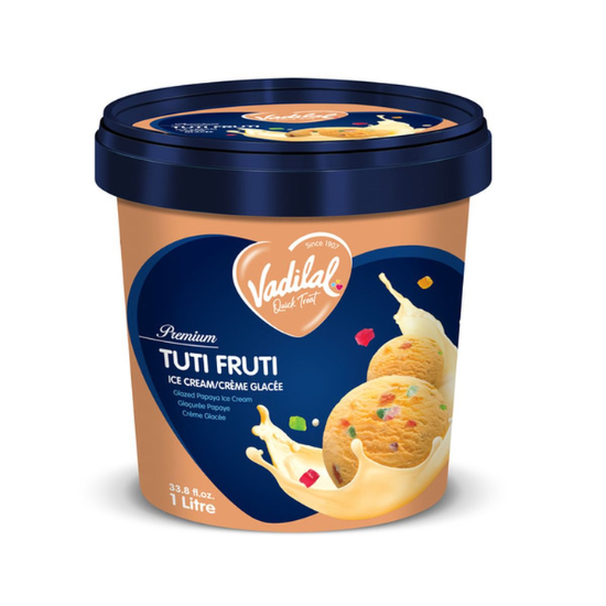 Vadilal Tuti Fruti Ice Cream 1L