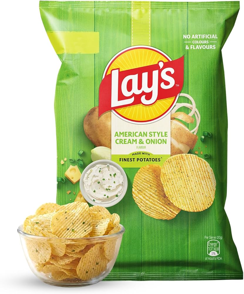 Lays Cream & Onion 48GM