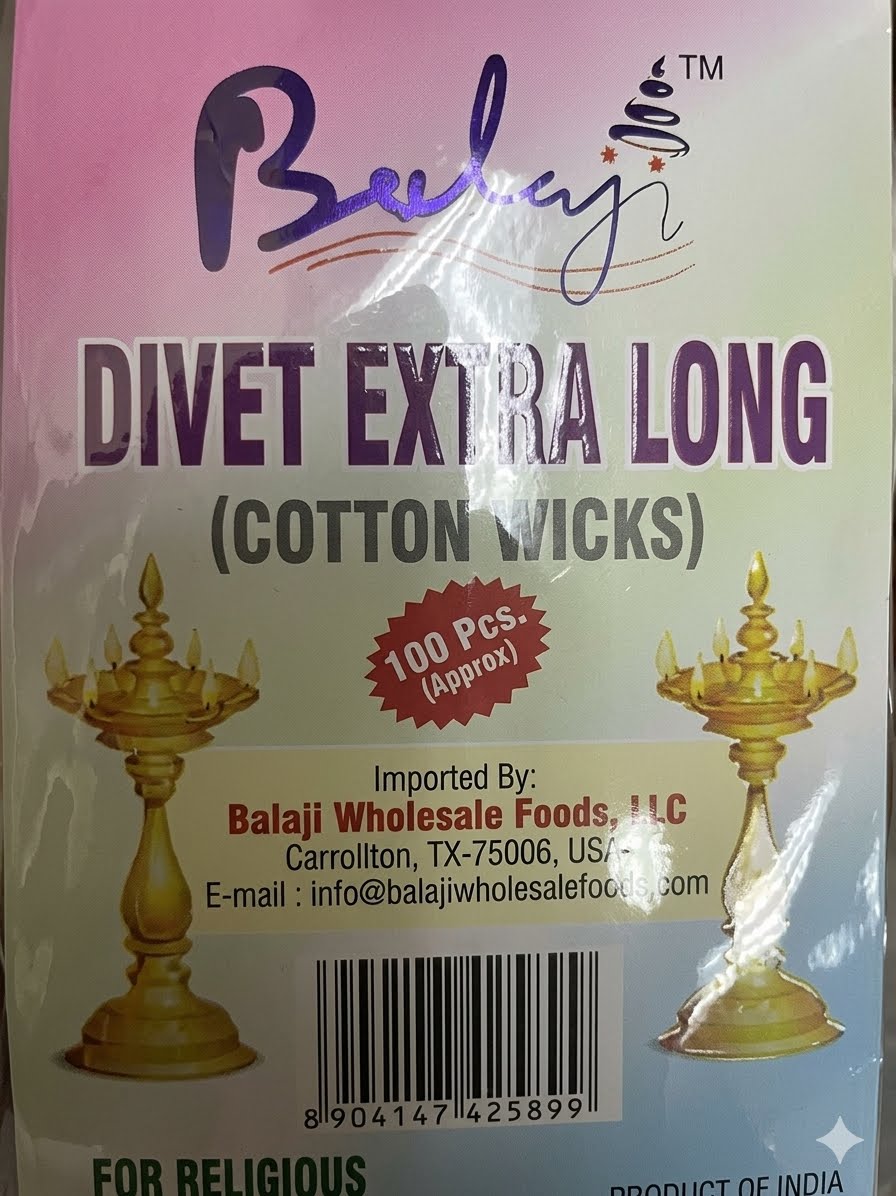 Balaji Divet Extra long 100PC