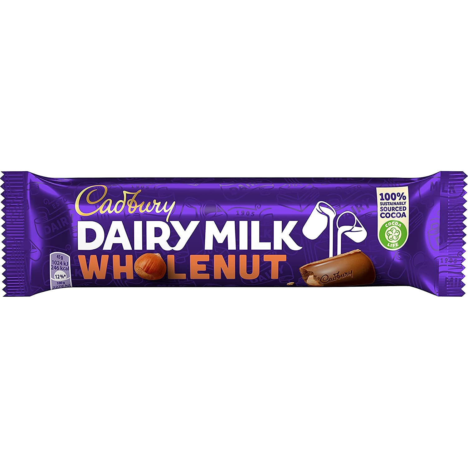 Dairy Milk WholeNut 45GM