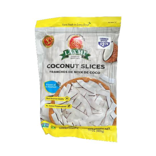 Laxmi Coconut Slices 14OZ
