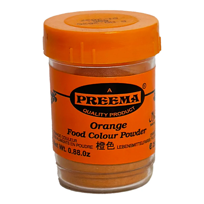 Preema Orange Colour 25GM