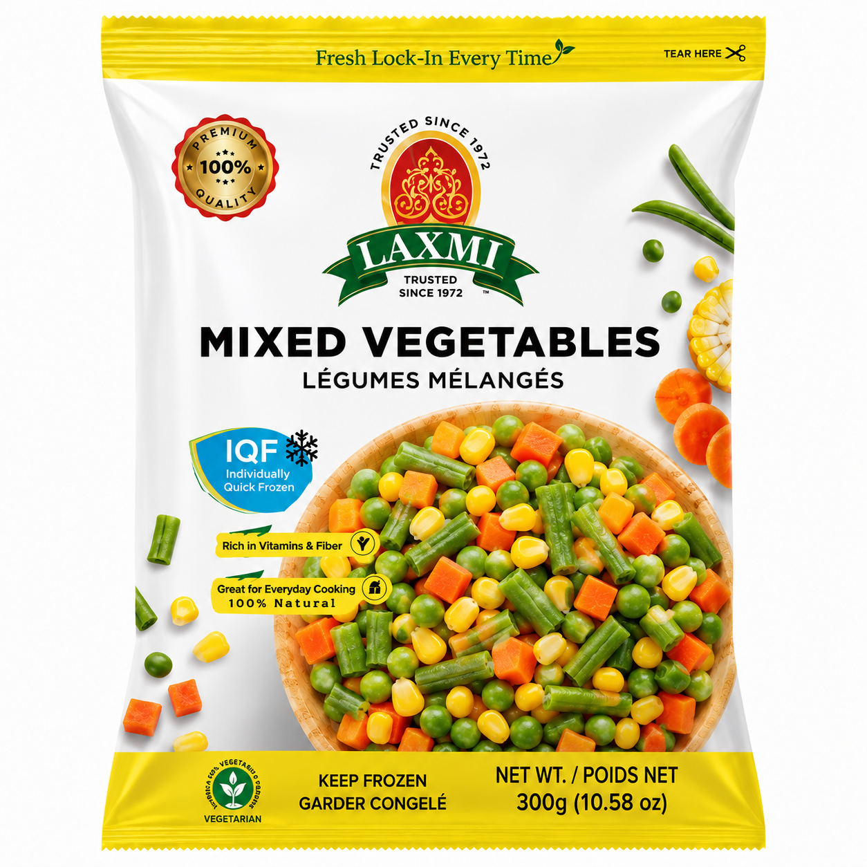 Laxmi Mixed Vegetable 300GM