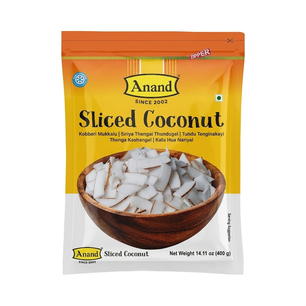 Anand Sliced Coconut 400GM