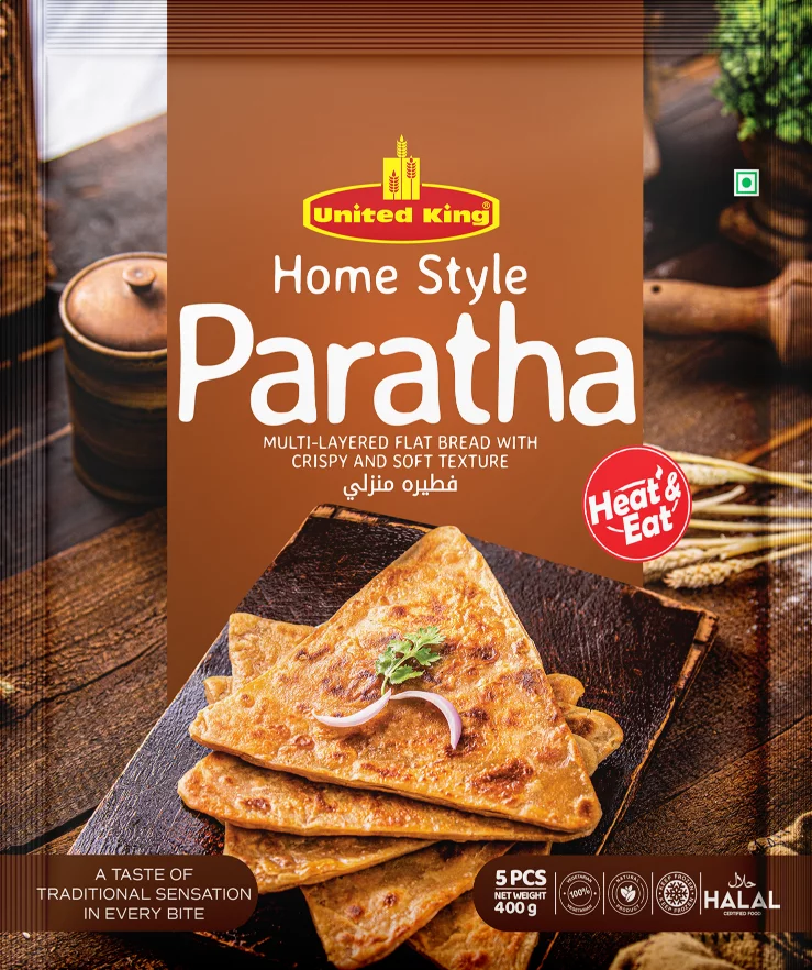 United King Home Style Paratha 400GM