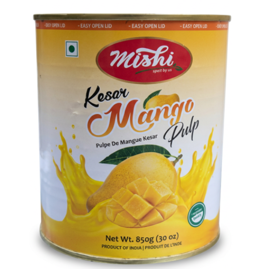 Mishi Kesar Mango Pulp 850 GM