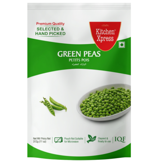 Kitchen Xpress Green Peas 312GM