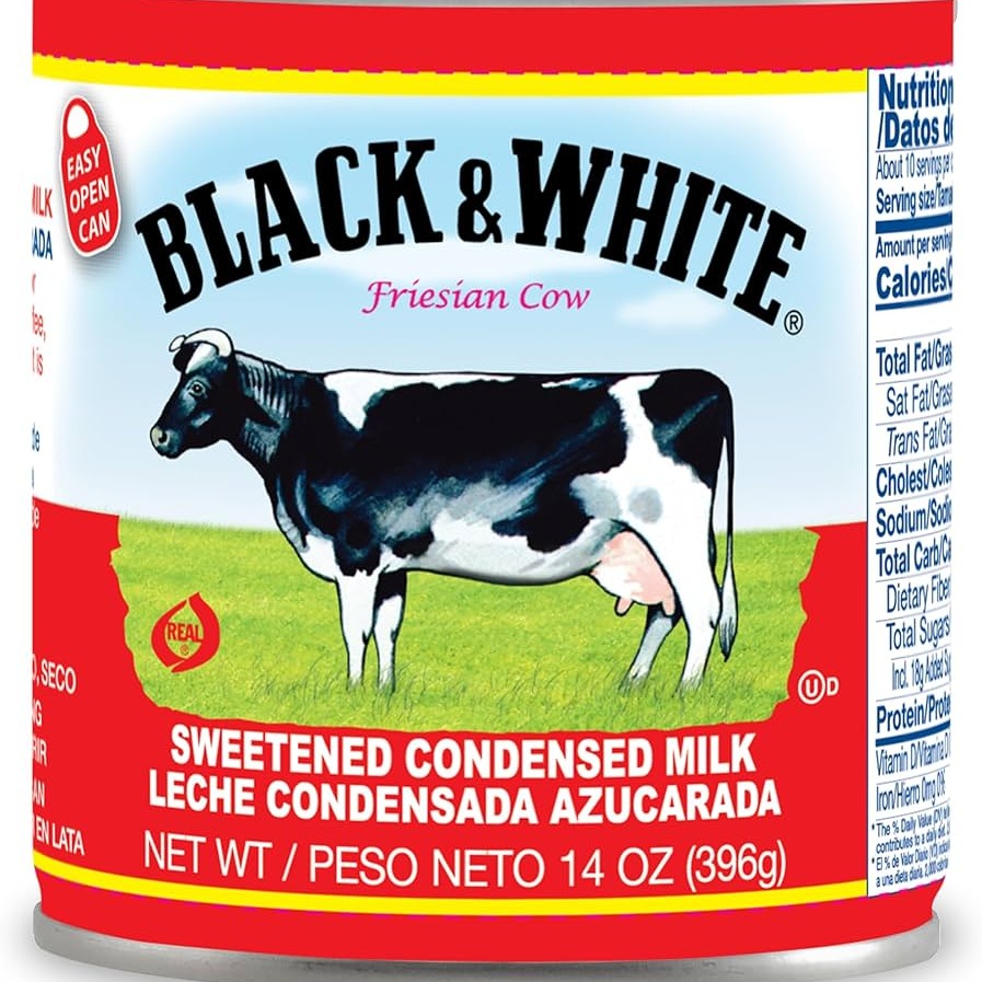 Black & White Condensed Milk 14OZ
