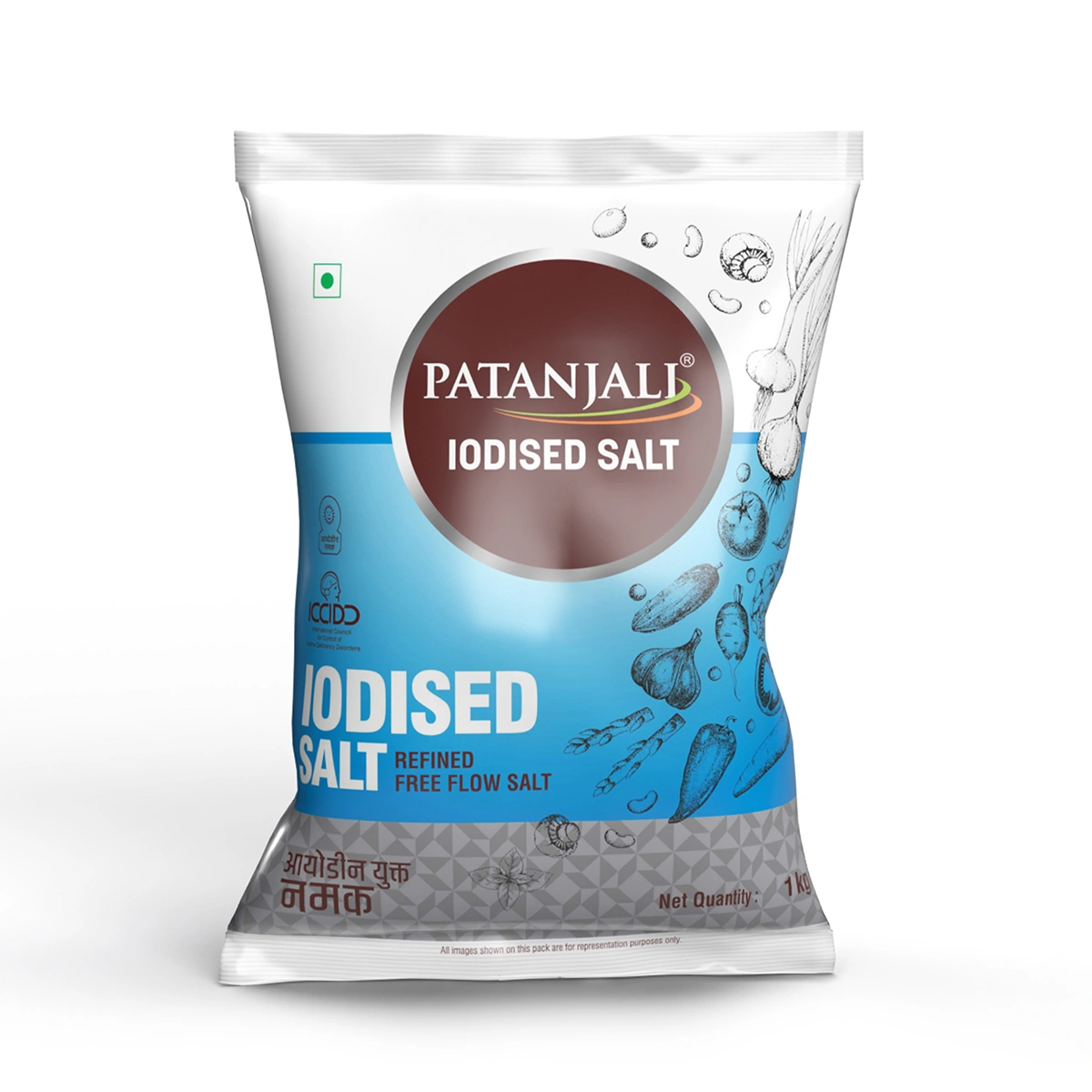 Patanjali Iodised Salt 1kg
