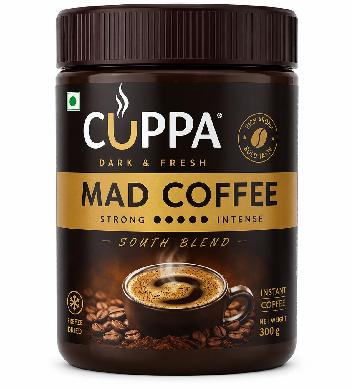 Cuppa Dried Madras Coffee 300GM