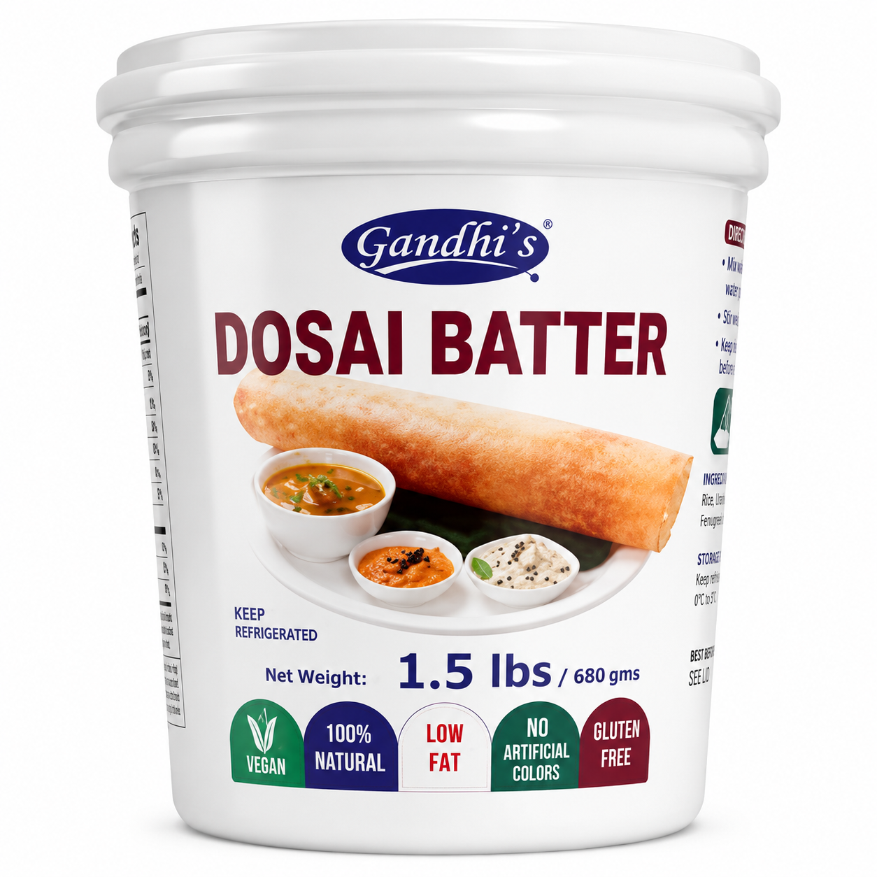 Gandhi Dosa Batter 680GM