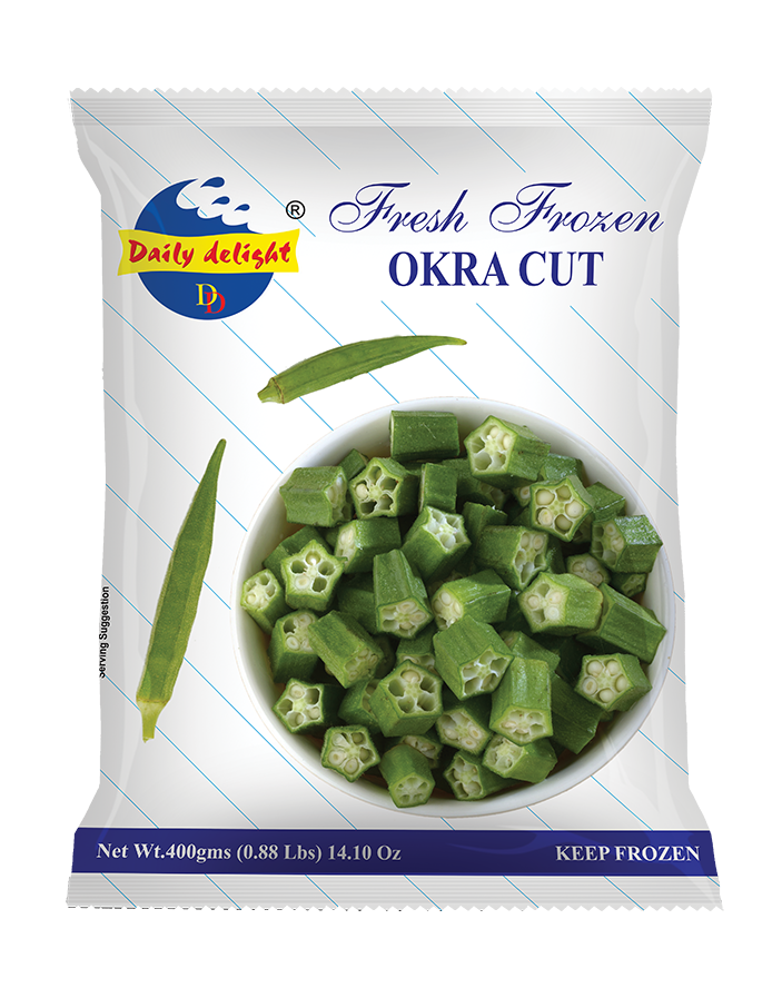 Daily Delight Okra Cut 400GM